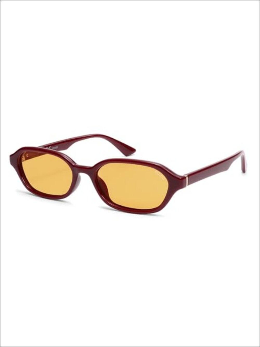 Retro Rectangle Polarized Sunglasses UV400 TAC Full Frame